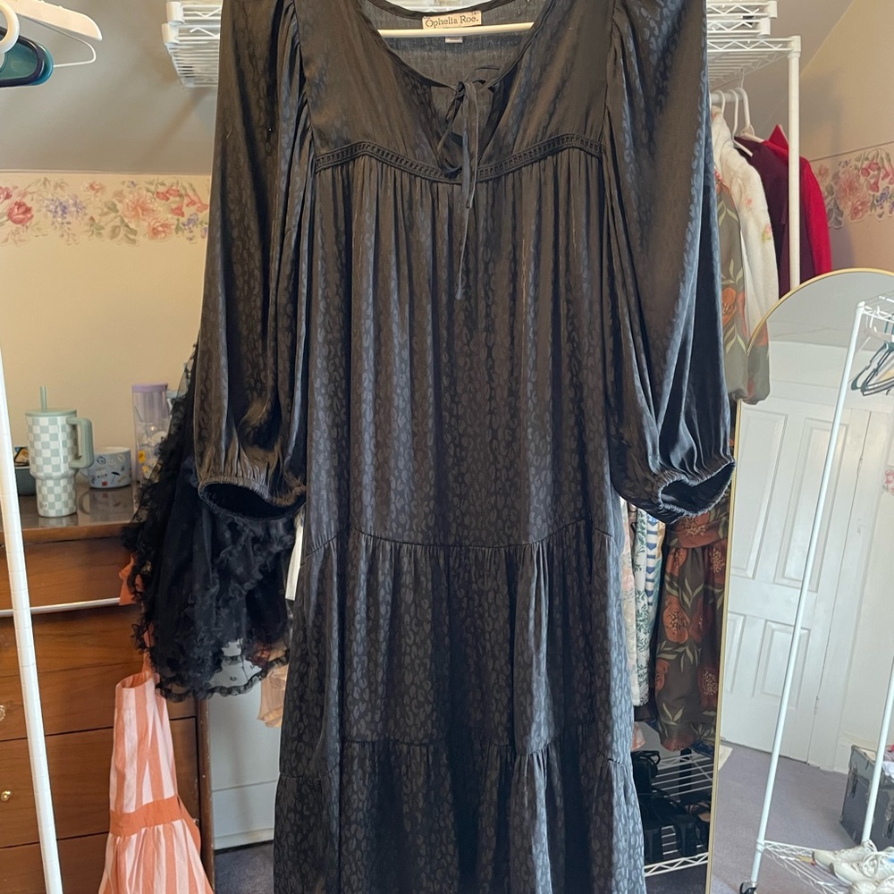 Ophelia Roe Black Dress